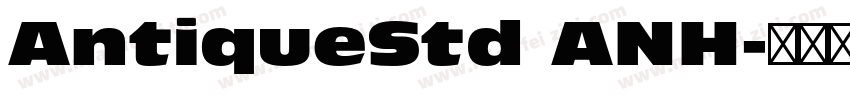 AntiqueStd ANH字体转换